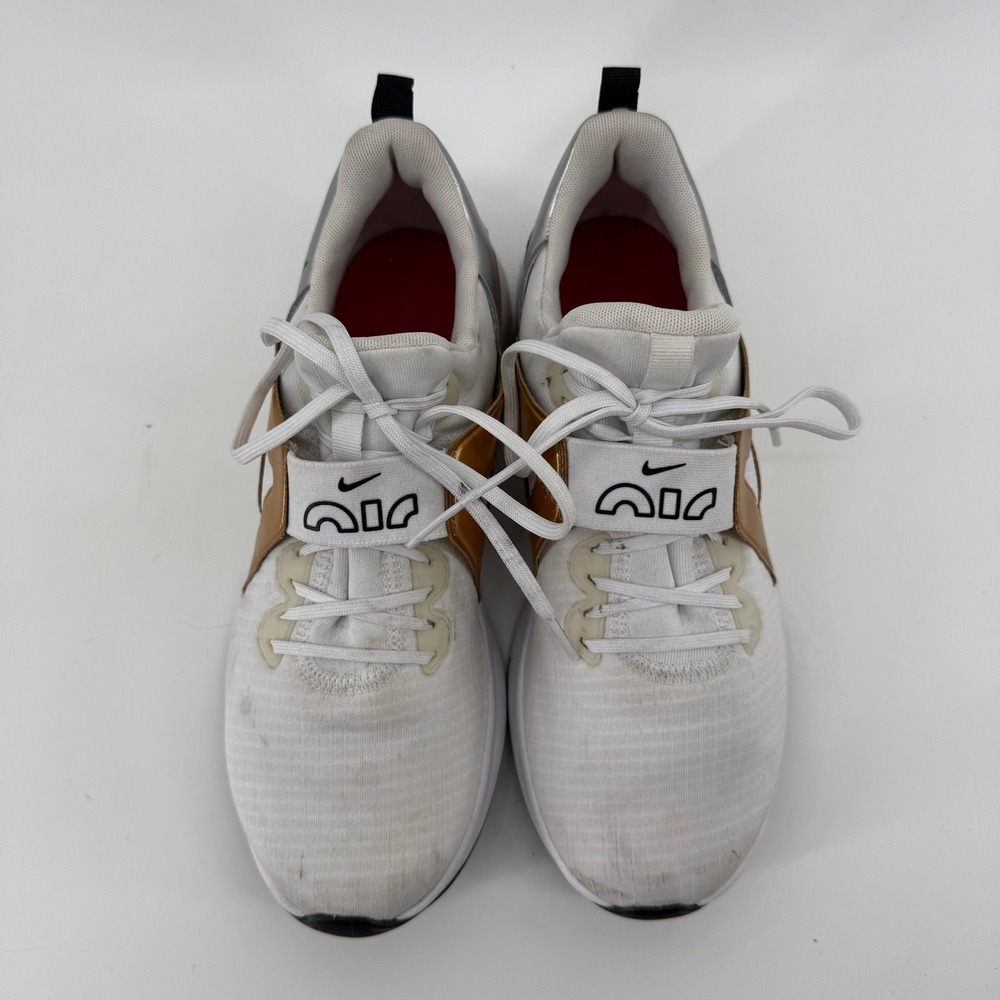 Nike Women's Shoes White Gold Silver DD9285-107 Size 9 - Picture 2 of 9